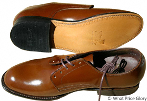 US Officer Russet Dress Shoes