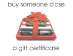 Buy someone close a gift certificate this X'Mas