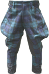 Scottish Black Watch Tartan Breeches