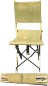 UK WWII Folding Camp Chair (original) - For Non-US Customers only