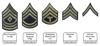 Us Rank Chevron - Original (Embroidered)