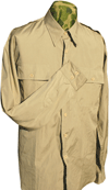 US Army Officer Light Weight Khaki Poplin Shirts