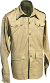 UK WWII pattern Aertex Khaki Drill Bush Jacket
