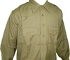 British Wool Pullover Shirt with Collar