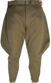US Breeches in OD Wool Elastique