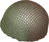 British Two-Color Small Mesh Helmet Net