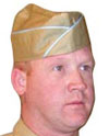 US Khaki Enlisted Garrison or Overseas Cap