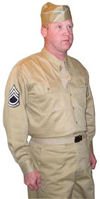 US KHAKI COTTON SUMMER UNIFORMS - OFFICER (Package)