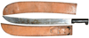 US WWII Leather Machete Scabbard (Original)