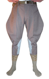 US Army Officer wool breeches in drab pink shade