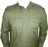 UK Aertex tropical Jungle Green shirt